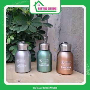 Bình giữ nhiệt lựu đạn in logo