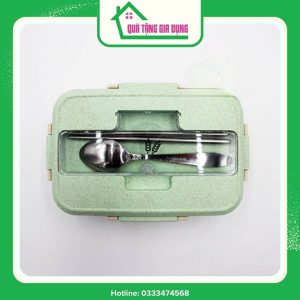 Hộp đựng cơm 3 ngăn in logo