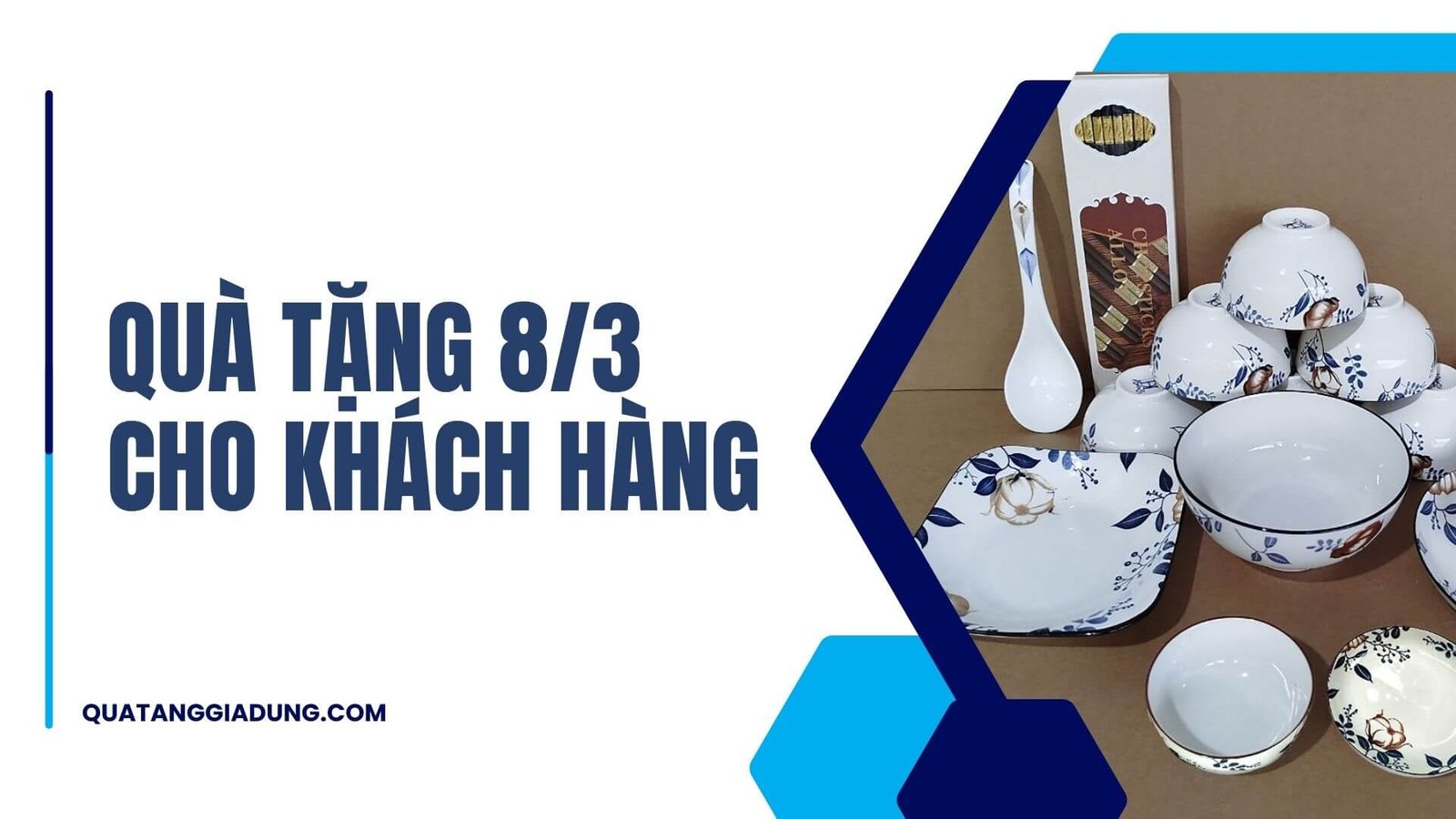 Quà tặng gia dụng tặng 8/3 cho khách hàng
