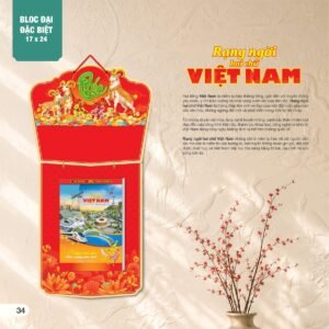 Lịch Bìa Treo 2027 AH Mẫu AH18 (17 x 24 cm) Quà Tết Gia Đình Sum Vầy Ý Nghĩa in logo doanh nghiệp quà tặng Tết tại Quà Tặng Gia Dụng VN
