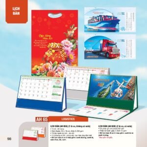 Lịch Bàn Chữ M (Có Note 52 Tuần) 2027 AH Mẫu AH65 (24 x 16cm) Quà Tết Gia Đình Sum Vầy Ý Nghĩa in logo doanh nghiệp quà tặng Tết tại Quà Tặng Gia Dụng VN