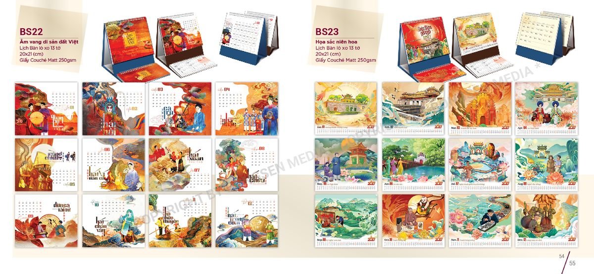 Lịch Để Bàn Nghệ Thuật 2027 BS28 Quà Tết Gia Đình Sum Vầy Ý Nghĩa Lịch Để Bàn Nghệ Thuật 2027 BS28 Quà Tết Gia Đình Sum Vầy Ý Nghĩa