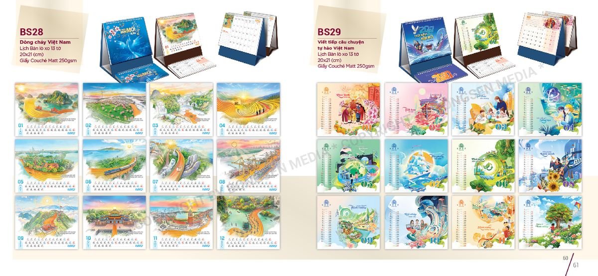 Lịch Để Bàn Nghệ Thuật 2027 BS31 Quà Tết Gia Đình Sum Vầy Ý Nghĩa Lịch Để Bàn Nghệ Thuật 2027 BS31 Quà Tết Gia Đình Sum Vầy Ý Nghĩa