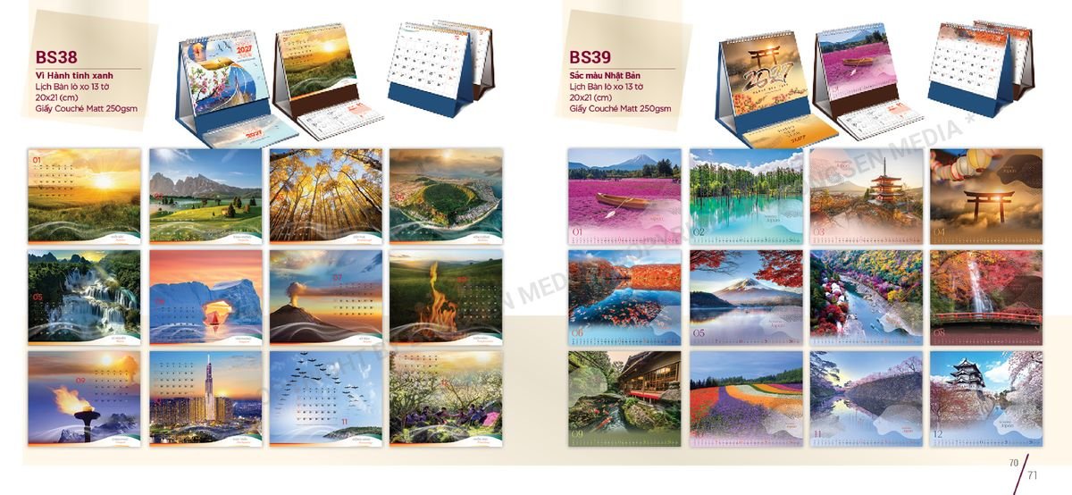 Lịch Để Bàn Nghệ Thuật 2027 BS36 Quà Tết Gia Đình Sum Vầy Ý Nghĩa Lịch Để Bàn Nghệ Thuật 2027 BS36 Quà Tết Gia Đình Sum Vầy Ý Nghĩa