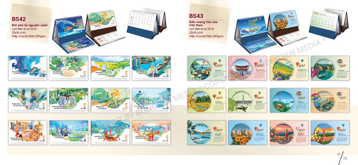 Lịch Để Bàn Nghệ Thuật 2027 BS38 Quà Tết Gia Đình Sum Vầy Ý Nghĩa Lịch Để Bàn Nghệ Thuật 2027 BS38 Quà Tết Gia Đình Sum Vầy Ý Nghĩa