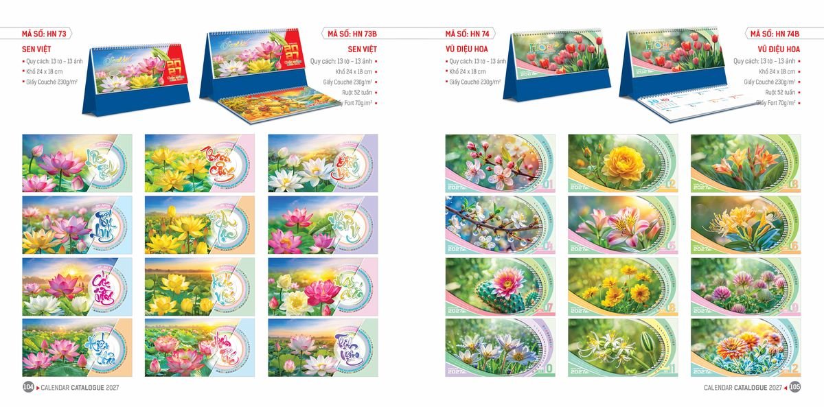 Lịch Bloc Hoa Niên 2027 Đông Phương DPHN51 Quà Tết Gia Đình Sum Vầy Ý Nghĩa Lịch Bloc Hoa Niên 2027 Đông Phương DPHN51 Quà Tết Gia Đình Sum Vầy Ý Nghĩa