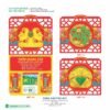 Lịch Treo Tường Lò Xo 2027 HBT Mẫu HBT110 (37 x 68cm) Quà Tết Gia Đình Sum Vầy Ý Nghĩa in logo doanh nghiệp quà tặng Tết tại Quà Tặng Gia Dụng VN