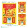 Lịch Bìa Treo 2027 HBT Mẫu HBT185 (15 x 19cm) Quà Tết Gia Đình Sum Vầy Ý Nghĩa in logo doanh nghiệp quà tặng Tết tại Quà Tặng Gia Dụng VN