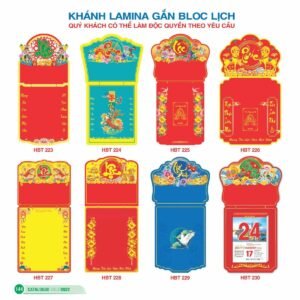 Lịch Bìa Treo 2027 HBT Mẫu HBT232 (40 x 62 cm) Quà Tết Gia Đình Sum Vầy Ý Nghĩa in logo doanh nghiệp quà tặng Tết tại Quà Tặng Gia Dụng VN