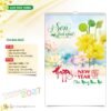 Lịch Treo Tường 2027 HT Mẫu HT49 (40 x 60cm) Quà Tết Gia Đình Sum Vầy Ý Nghĩa in logo doanh nghiệp quà tặng Tết tại Quà Tặng Gia Dụng VN