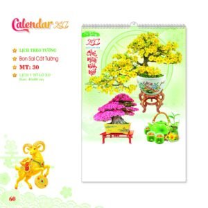 Lịch Treo Tường Lò Xo 2027 MT Mẫu MT30 (40 x 60cm) Quà Tết Gia Đình Sum Vầy Ý Nghĩa in logo doanh nghiệp quà tặng Tết tại Quà Tặng Gia Dụng VN