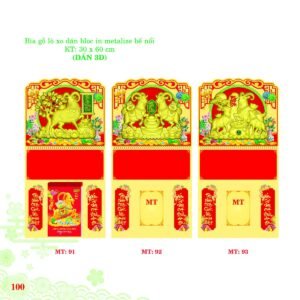 Bìa Lò Xo Dán Bloc 2027 MT Mẫu MT93 (30 x 60cm) Quà Tết Gia Đình Sum Vầy Ý Nghĩa in logo doanh nghiệp quà tặng Tết tại Quà Tặng Gia Dụng VN