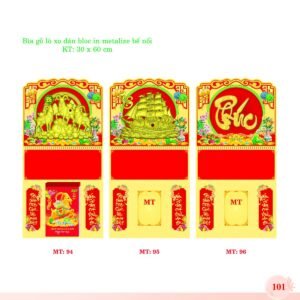 Bìa Lò Xo Dán Bloc 2027 MT Mẫu MT96 (30 x 60cm) Quà Tết Gia Đình Sum Vầy Ý Nghĩa in logo doanh nghiệp quà tặng Tết tại Quà Tặng Gia Dụng VN