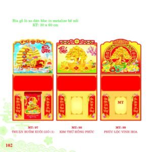 Bìa Lò Xo Dán Bloc 2027 MT Mẫu MT97 - Thuận Buồm Xuôi Gió (30 x 60cm) Quà Tết Gia Đình Sum Vầy Ý Nghĩa in logo doanh nghiệp quà tặng Tết tại Quà Tặng Gia Dụng VN