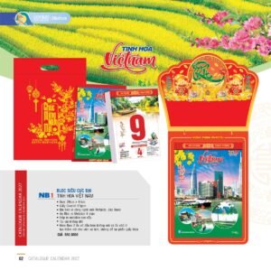 Lịch Bloc Siêu Cực Đại 2027 NB Mẫu NB1 (38 x 53 cm) Quà Tết Gia Đình Sum Vầy Ý Nghĩa in logo doanh nghiệp quà tặng Tết tại Quà Tặng Gia Dụng VN