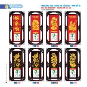 Lịch Bloc 2027 NB Mẫu NB164 (39 x 89cm) Quà Tết Gia Đình Sum Vầy Ý Nghĩa in logo doanh nghiệp quà tặng Tết tại Quà Tặng Gia Dụng VN