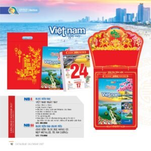 Lịch Bloc Siêu Đại 2027 NB Mẫu NB6 (20 x 30cm) Quà Tết Gia Đình Sum Vầy Ý Nghĩa in logo doanh nghiệp quà tặng Tết tại Quà Tặng Gia Dụng VN