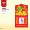 Lịch Bloc 2027 NHA Mẫu NHA58 (37 x 68cm) Quà Tết Gia Đình Sum Vầy Ý Nghĩa in logo doanh nghiệp quà tặng Tết tại Quà Tặng Gia Dụng VN