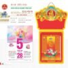 Lịch Bloc Siêu Đại 2027 TD Mẫu TD22 (20 x 30 cm) Quà Tết Gia Đình Sum Vầy Ý Nghĩa in logo doanh nghiệp quà tặng Tết tại Quà Tặng Gia Dụng VN
