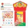 Lịch Treo Tường Lò Xo 2027 TD Mẫu TD40 (40 x 60 cm) Quà Tết Gia Đình Sum Vầy Ý Nghĩa in logo doanh nghiệp quà tặng Tết tại Quà Tặng Gia Dụng VN