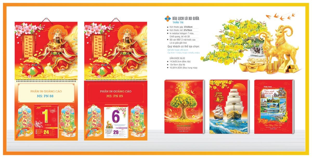 Bìa Lịch Treo Gắn Bloc Tân Phương Nam TPNBIA07 Quà Tết Gia Đình Sum Vầy Ý Nghĩa Bìa Lịch Treo Gắn Bloc Tân Phương Nam TPNBIA07 Quà Tết Gia Đình Sum Vầy Ý Nghĩa