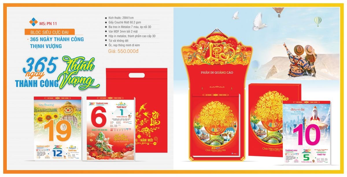 Lịch Bloc TPN 2027 TPNBLOC13 Quà Tết Gia Đình Sum Vầy Ý Nghĩa Lịch Bloc TPN 2027 TPNBLOC13 Quà Tết Gia Đình Sum Vầy Ý Nghĩa