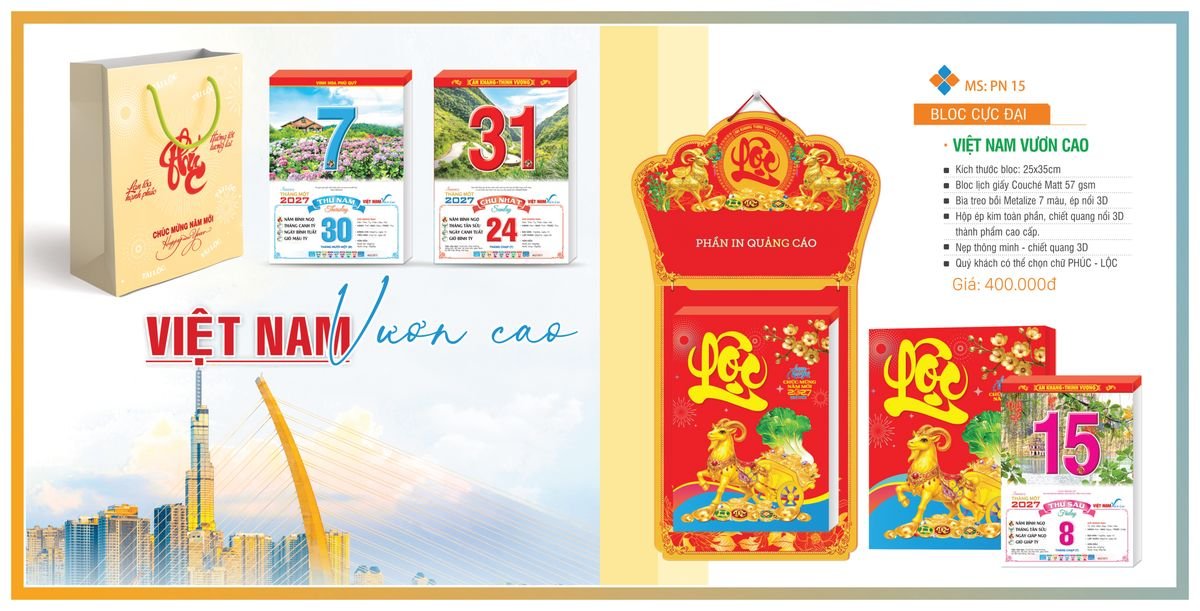 Lịch Bloc TPN 2027 TPNBLOC18 Quà Tết Gia Đình Sum Vầy Ý Nghĩa Lịch Bloc TPN 2027 TPNBLOC18 Quà Tết Gia Đình Sum Vầy Ý Nghĩa