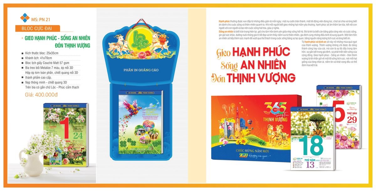 Lịch Bloc TPN 2027 TPNBLOC24 Quà Tết Gia Đình Sum Vầy Ý Nghĩa