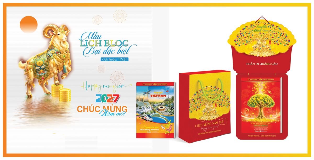 Lịch Bloc TPN 2027 TPNBLOC53 Quà Tết Gia Đình Sum Vầy Ý Nghĩa
