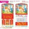 Lịch Treo Tường Lò Xo 2027 TS Mẫu TS-15 (37 x 70 cm) Quà Tết Gia Đình Sum Vầy Ý Nghĩa
