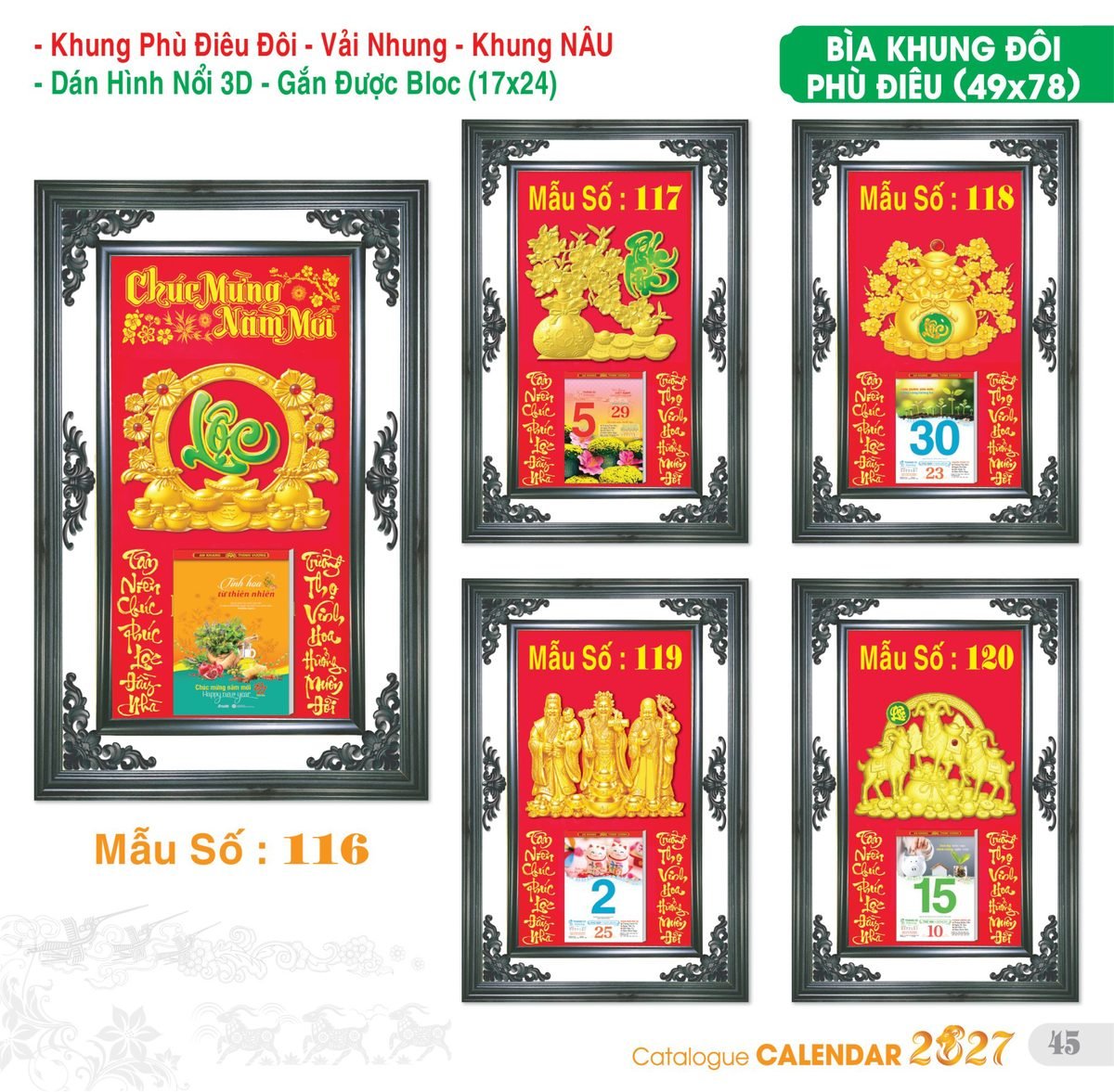 TS_TS_Catalog_Lich_2027-46 Lịch Bloc Đại Đặc Biệt 2027 TS Mẫu TS-46 (17 x 24 cm) Quà Tết Gia Đình Sum Vầy Ý Nghĩa