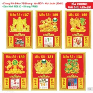 Lịch Bìa Treo 2027 TS Mẫu TS-48 (45 x 65 cm) Quà Tết Gia Đình Sum Vầy Ý Nghĩa