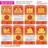 Lịch Treo Tường Lò Xo 2027 TS Mẫu TS-49 (37 x 70 cm) Quà Tết Gia Đình Sum Vầy Ý Nghĩa