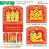 Lịch Treo Tường Lò Xo 2027 TS Mẫu TS-5 - Phúc Lộc Thọ (37 x 70 cm) Quà Tết Gia Đình Sum Vầy Ý Nghĩa