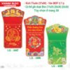 Lịch Bloc Siêu Đại 2027 TS Mẫu TS-75 (37 x 66 cm) Quà Tết Gia Đình Sum Vầy Ý Nghĩa