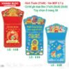 Lịch Bloc Siêu Đại 2027 TS Mẫu TS-77 (37 x 66 cm) Quà Tết Gia Đình Sum Vầy Ý Nghĩa