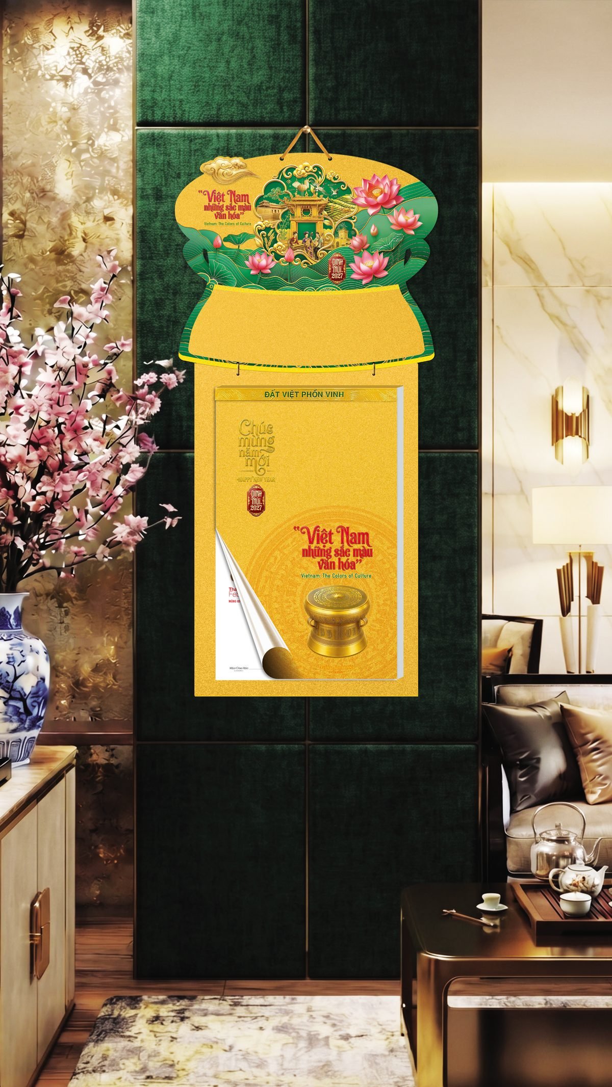 Lịch Bloc 2027 VHVN Mẫu VHVN-02 (29 x 41 cm) Quà Tết Gia Đình Sum Vầy Ý Nghĩa Lịch Bloc 2027 VHVN Mẫu VHVN-02 (29 x 41 cm) Quà Tết Gia Đình Sum Vầy Ý Nghĩa