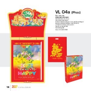 Lịch Bloc Siêu Đại 2027 VL Mẫu VL04A (20 x 30cm) Quà Tết Gia Đình Sum Vầy Ý Nghĩa in logo doanh nghiệp quà tặng Tết tại Quà Tặng Gia Dụng VN