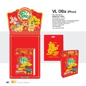Lịch Bloc Siêu Đại 2027 VL Mẫu VL06A (17 x 24cm) Quà Tết Gia Đình Sum Vầy Ý Nghĩa in logo doanh nghiệp quà tặng Tết tại Quà Tặng Gia Dụng VN