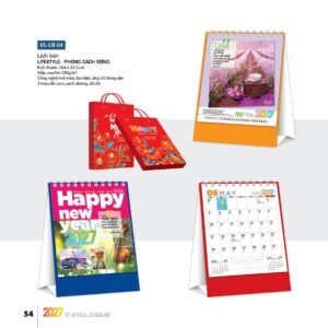 Lịch Để Bàn 2027 VL Mẫu VLLB04 (16 x 24 cm) Quà Tết Gia Đình Sum Vầy Ý Nghĩa in logo doanh nghiệp quà tặng Tết tại Quà Tặng Gia Dụng VN